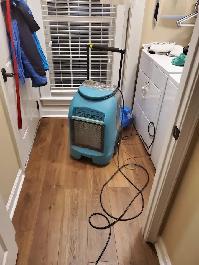 Commercial dehumidifier deployed for Crawl Space Restoration in Eden Prairie