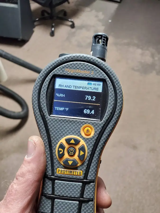 Moisture meter humidity assessment for Fire & Smoke Damage Restoration in Eden Prairie